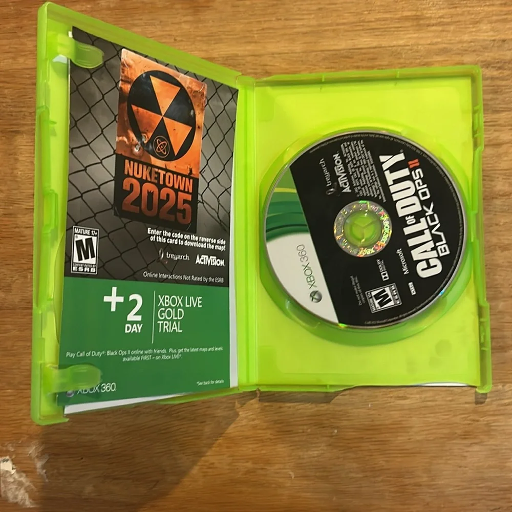 Call of Duty Black Ops 2 XBOX 360 Video Game